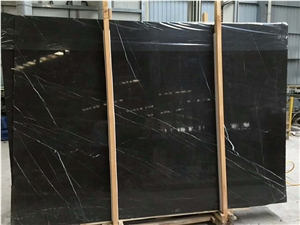 Persian Nero Marquina Dark Grey Marble for Table Tops
