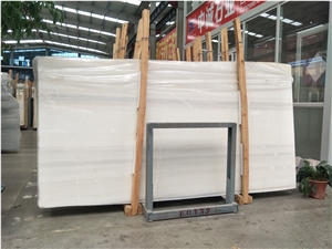 Polished Marmara White Marble Slabs & Tiles for Table/Wall Covering