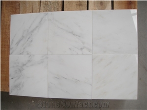 Polished Oriental White Marble Tiles for Kitchen Wall&Floor Decor
