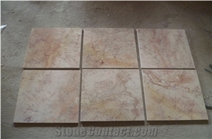 Popular Red Cream Rose Beige Polished Marble Floor Wall Tiles/Slabs