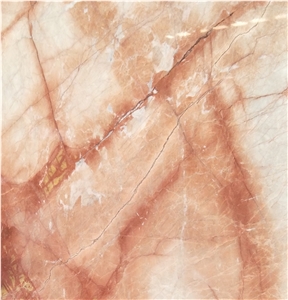 Red Vein Marble Slab for Table Tops