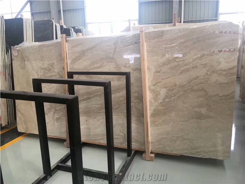 Roman Grey Marble Slab for Wall and Floor Covering