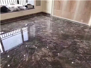 Romantic Grey Marble Slab for Interiol Wall and Floor Covering