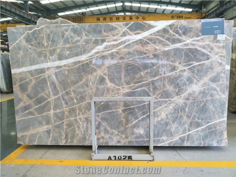 Turkey Blue Jeans Marble Slab and Tile for Wall and Floor Application