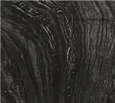 Wall and Floor Covering Antique Black Wood Vein Marble Slab Tiles