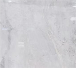White Marble with Grey Veins/Polished and Honed