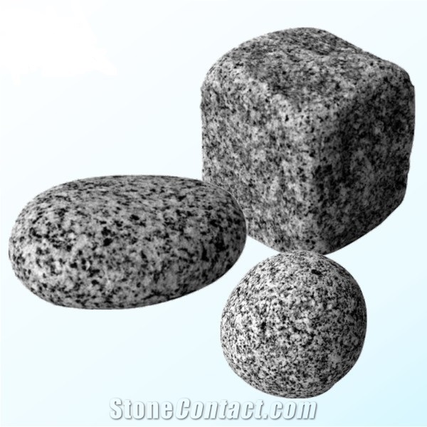 Grey Granite Cube Stone & Pavers