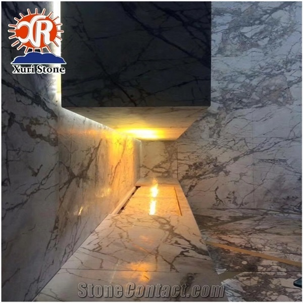 Brazil Grey Marble Invisible Grey Marble Tile, Marble Tile and Slab