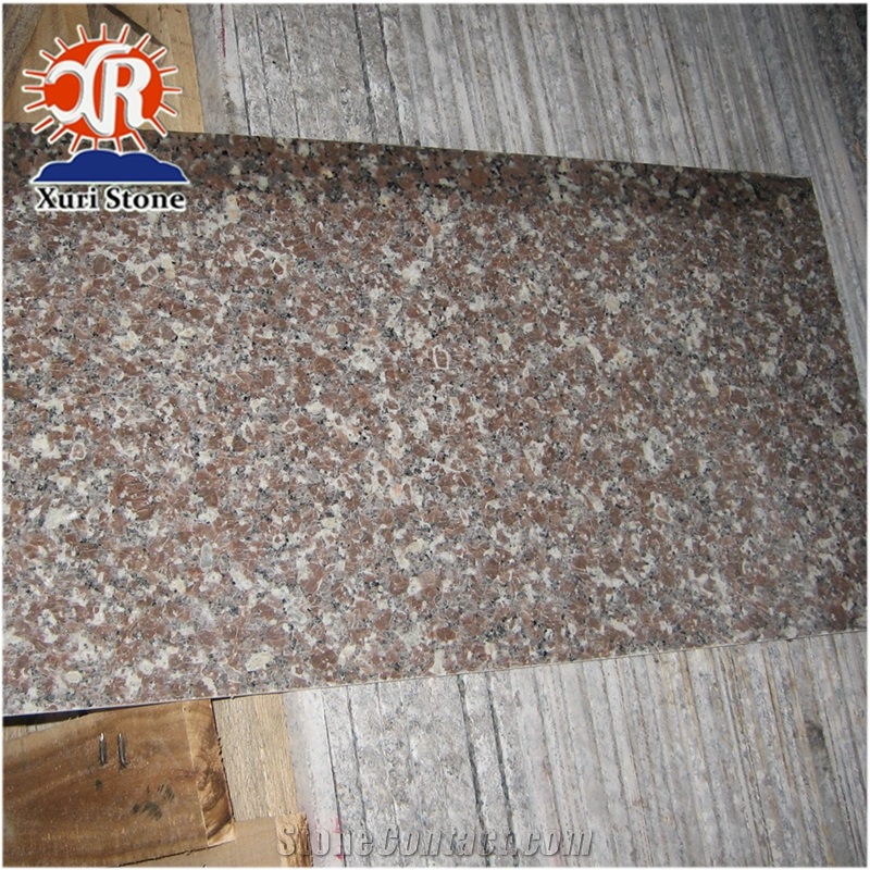 China G648 Zhangpu Red Pin Granite Tile for Floor