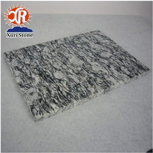 China Supplier Spray White Granite Sea Wave Slab for Counter Top
