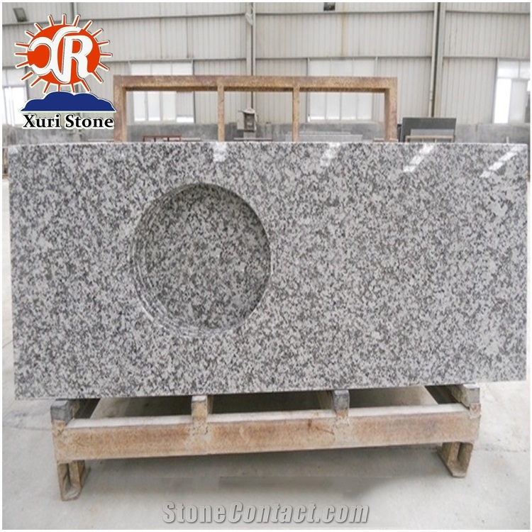 G439 White Granite Polished Stone Kitchen Countertops