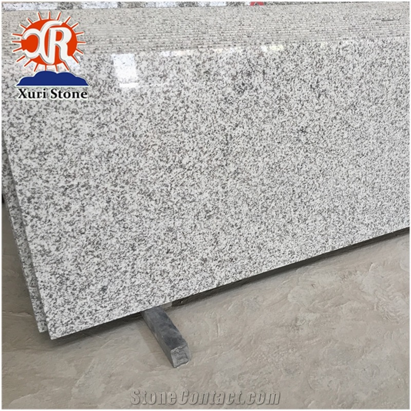 Natural Rice White Chinese Grey Polishing Half Slabs G655 Granite