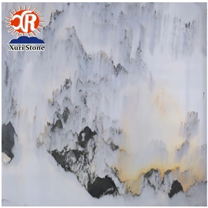 New Design China Landscape Painting White Marble Marble Price