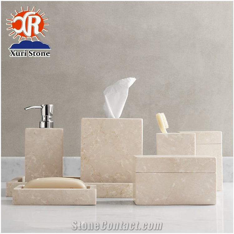 New Marble Bathroom Accessories Sets 2018