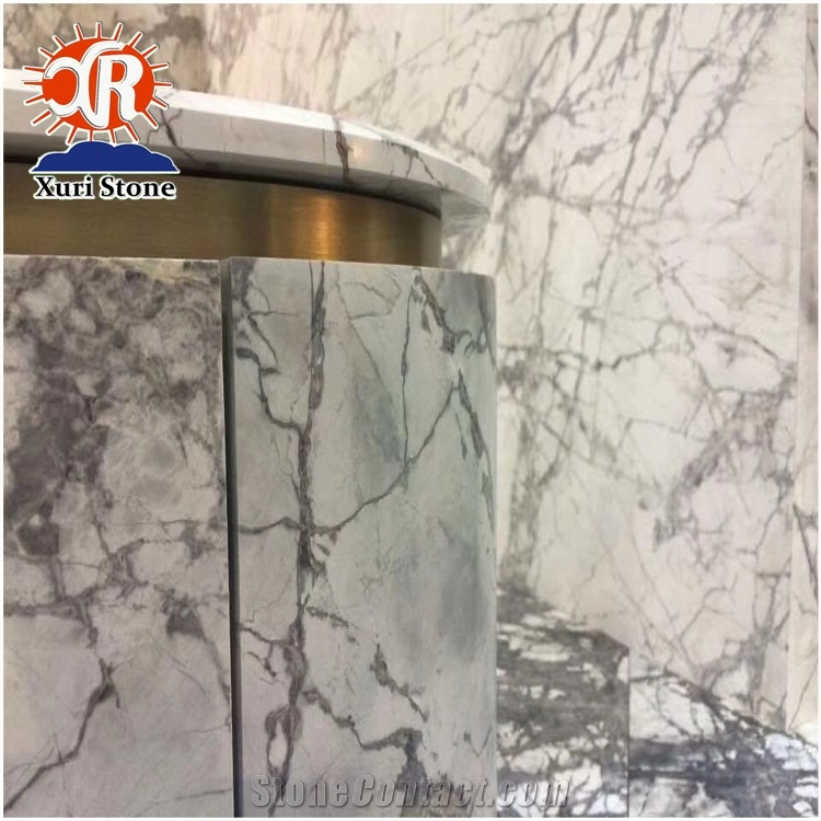 Top Quality Cheap Price Polished Invisible Grey Marble Slab