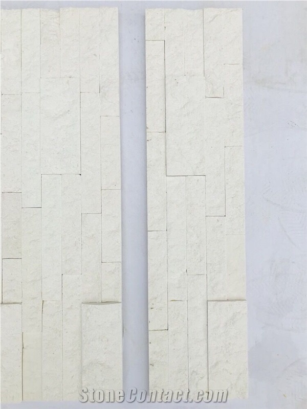 Marble Cultured Stone Ledge Stone White Wall Panel Feature Wall