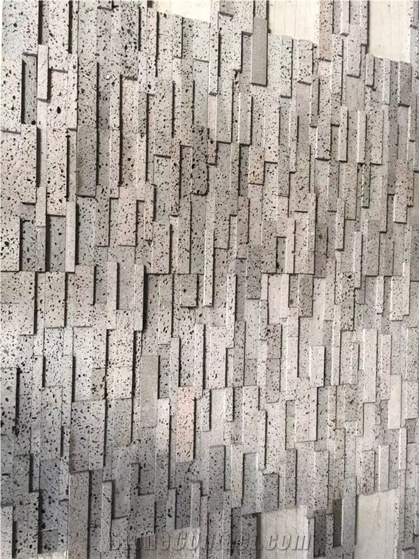 Volcanic Cultured Stone Wall Panels Feature Wall Garden
