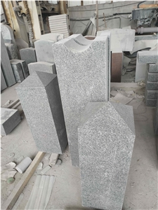 G343 China Grey Granite Tombstones the Usa Style