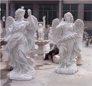 Chinese Manufacturer Natural Stone Carving Marble Figure Statues