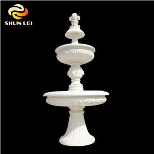 Three Layer Small Marble Water Fountain