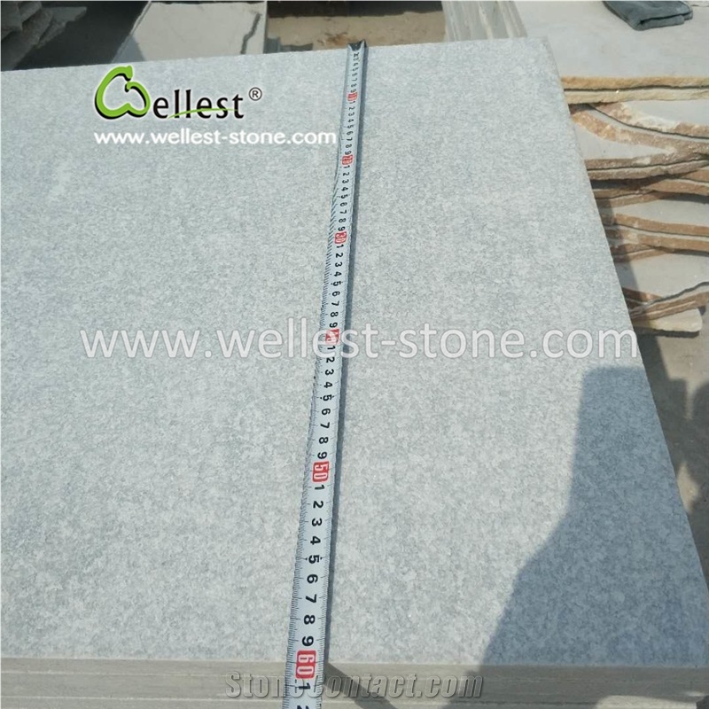 Anti-Slip White Quartzite Tile for Wall Cladding Floor Covering