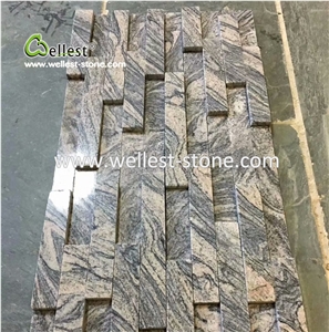 Grey Granite Culture Stone for Wall Cladding Ledgestone Stacked Stone