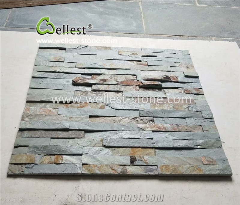 Rusty Green Slate Ledgestone/Fieldstone/Culture Stone Veneer