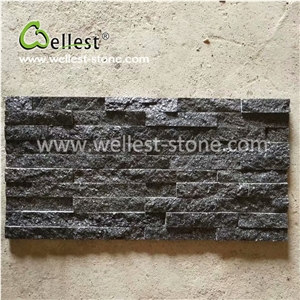 Split Black Quartzite Ledgestone/Fieldstone/Culture Stone Veneer