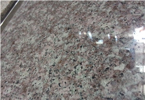 G664 Luoyuan Red Pink Granite Slab Wall Facade Stone Floor Tiles