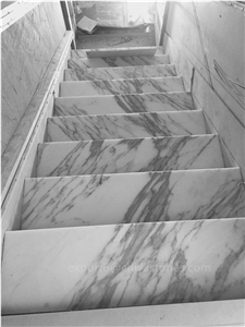 Italy White Marble Australia Big Size Bookmatch Interior Floor Tiles