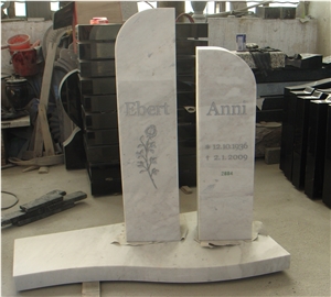China Black Monument&Tombstone Funeral Headstones with Sculptures
