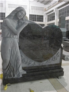 China Granite Tombstone&Monument Funeral Memorials Angel Headstone