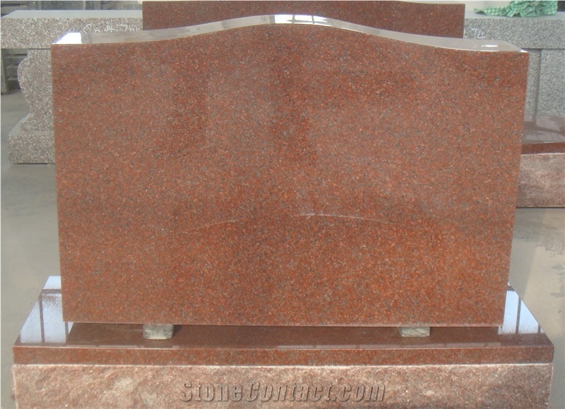 China Granite Tombstones&Monument Funeral Sculpture Engraved Headstone, China Jasberg Grey Granite Tombstones
