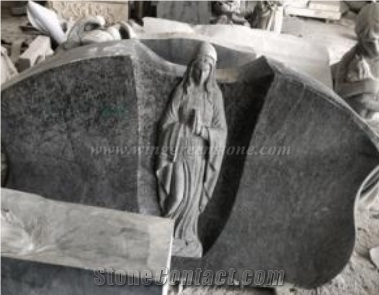 China Factory Direct India Blue Tomb Stone & Monument