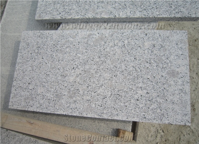 Flamed G383 Granite, Grey Pearl, Light Grey, Winggreen Stone