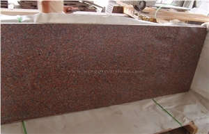 Polished Cheap Price G562 Maple Red Granite for Kitchen Countertop