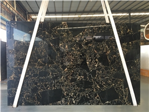Black Portoro Chinese Portoro Black Flower Polished Slab&Tiles Factory