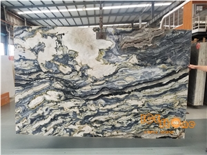 Chinese Fancy Green Twilight Marble Slabs Polished