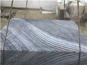 Marble Blocks Silver Wave Ancient Wood Forest Black Quarry