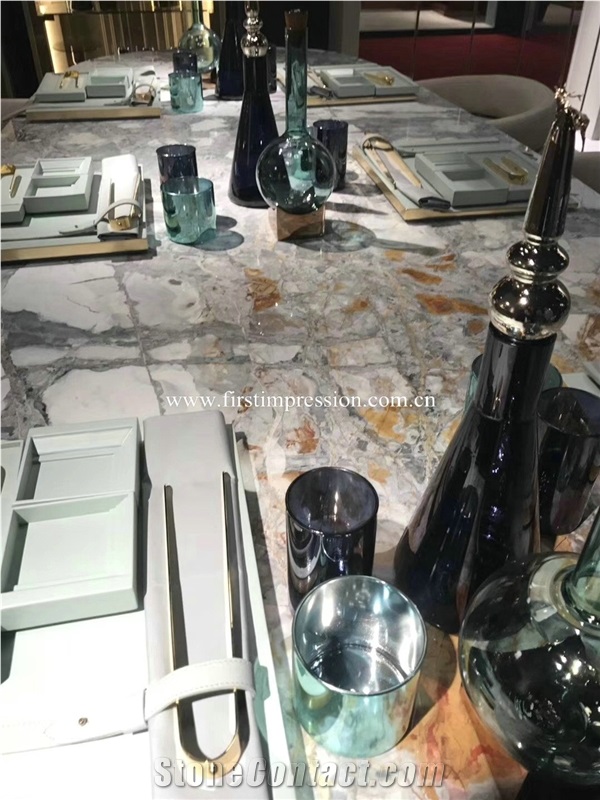 Snow White/Marble Table Top