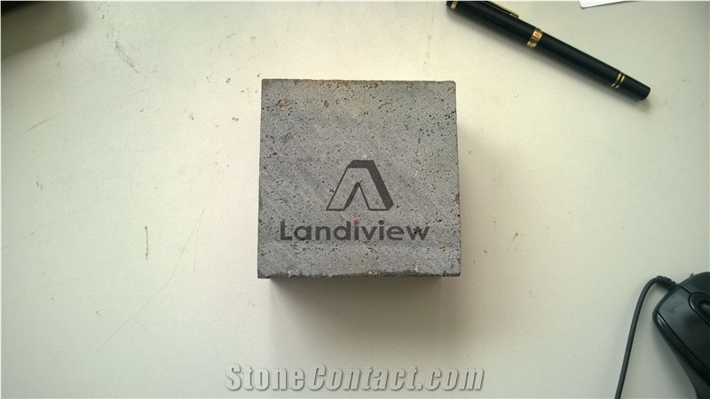 Black Basalt Cobblestone Sawn Ashlar Pattern Pavers Cube Stone