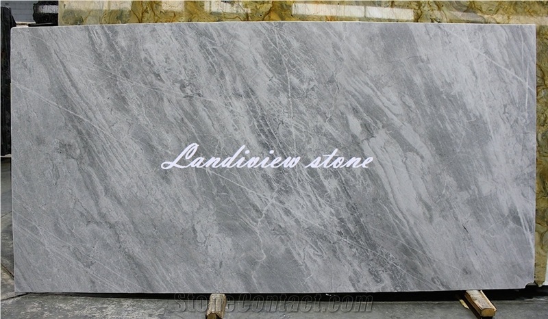 Blue De Savoie Extra Marble Slabs & Tiles, Grey Polished Marble