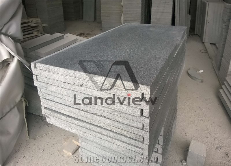 Blue Stone, Thermal Treads Shandong Blue Stone Tiles and Slabs