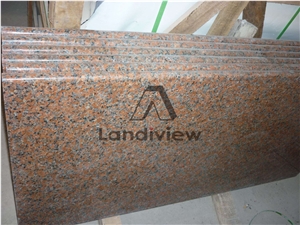 G562 Maple Red Polished Granite Slabs Tile with Good Quality China Red