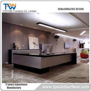 Artificial Stone Top Qaulity Reception Desk