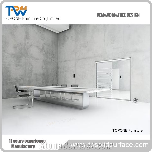 Granity/Manmade Stone Office Meeting Tables,Modern Office Furniture