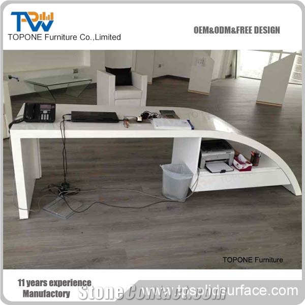 Marble Office Desks Specific Use Modern Executive Desk from China