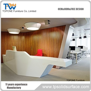 Office Furniture Acrylic Reception Counter