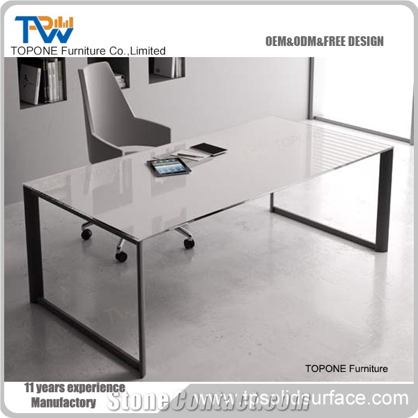 Widely Used Marble Computer Office Desk from China