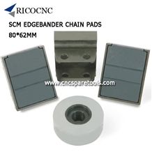 80x62mm Scm Brandit Edgebander Chain Pads Conveyor Track Pads